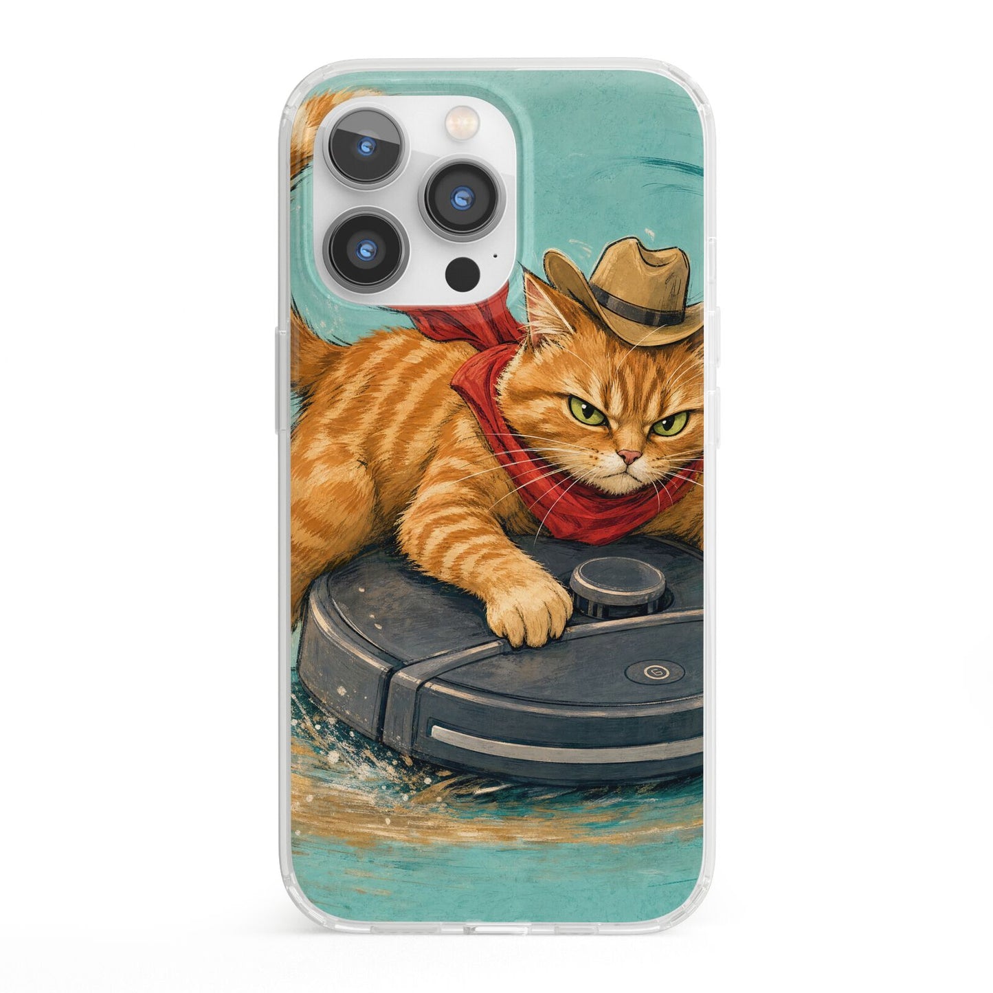 Robo Rodeo iPhone 13 Pro Clear Bumper Case