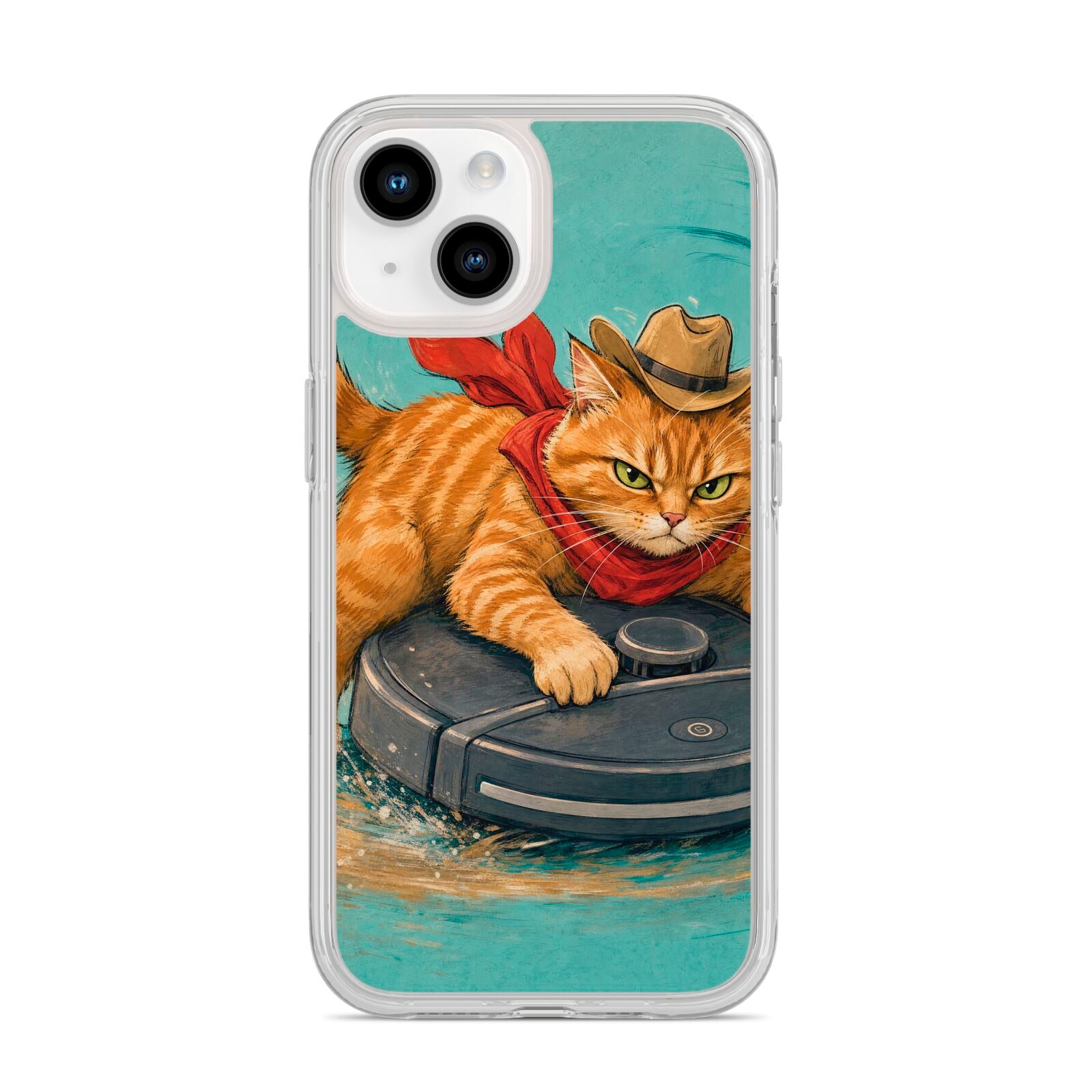 Robo Rodeo iPhone 14 Clear Tough Case Starlight