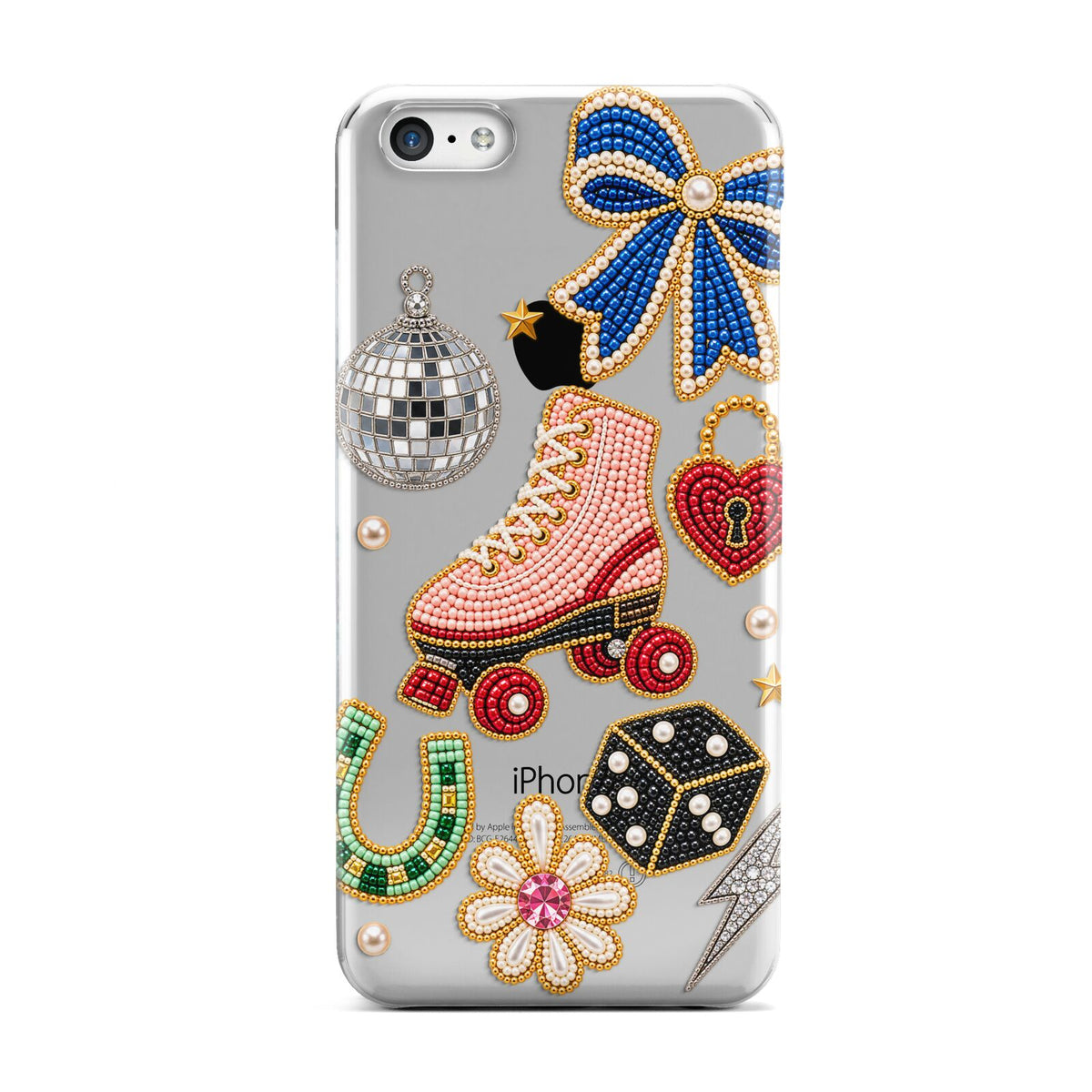 Roller Disco Charms Apple iPhone 5c Case