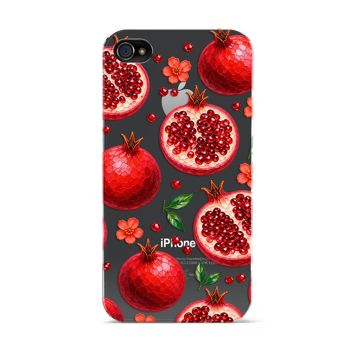 Ruby Orchard Apple iPhone 4s Case