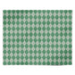 Sage Harlequin Diamond Personalised Wrapping Paper Alternative