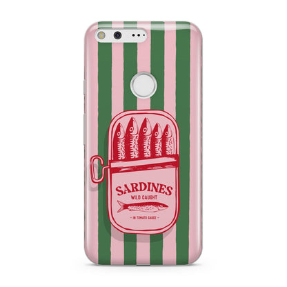 Sardine Tin Stripe Google Pixel Case