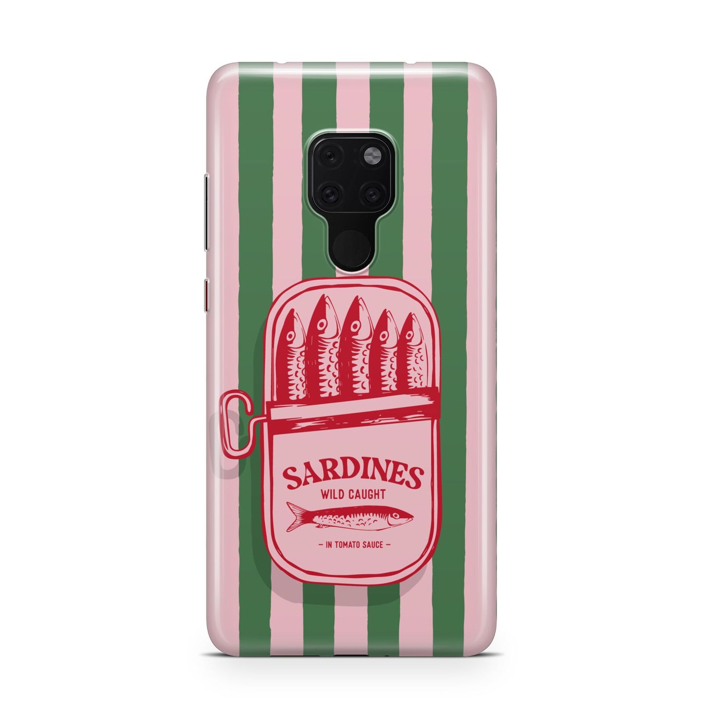 Sardine Tin Stripe Huawei Mate 20 Phone Case