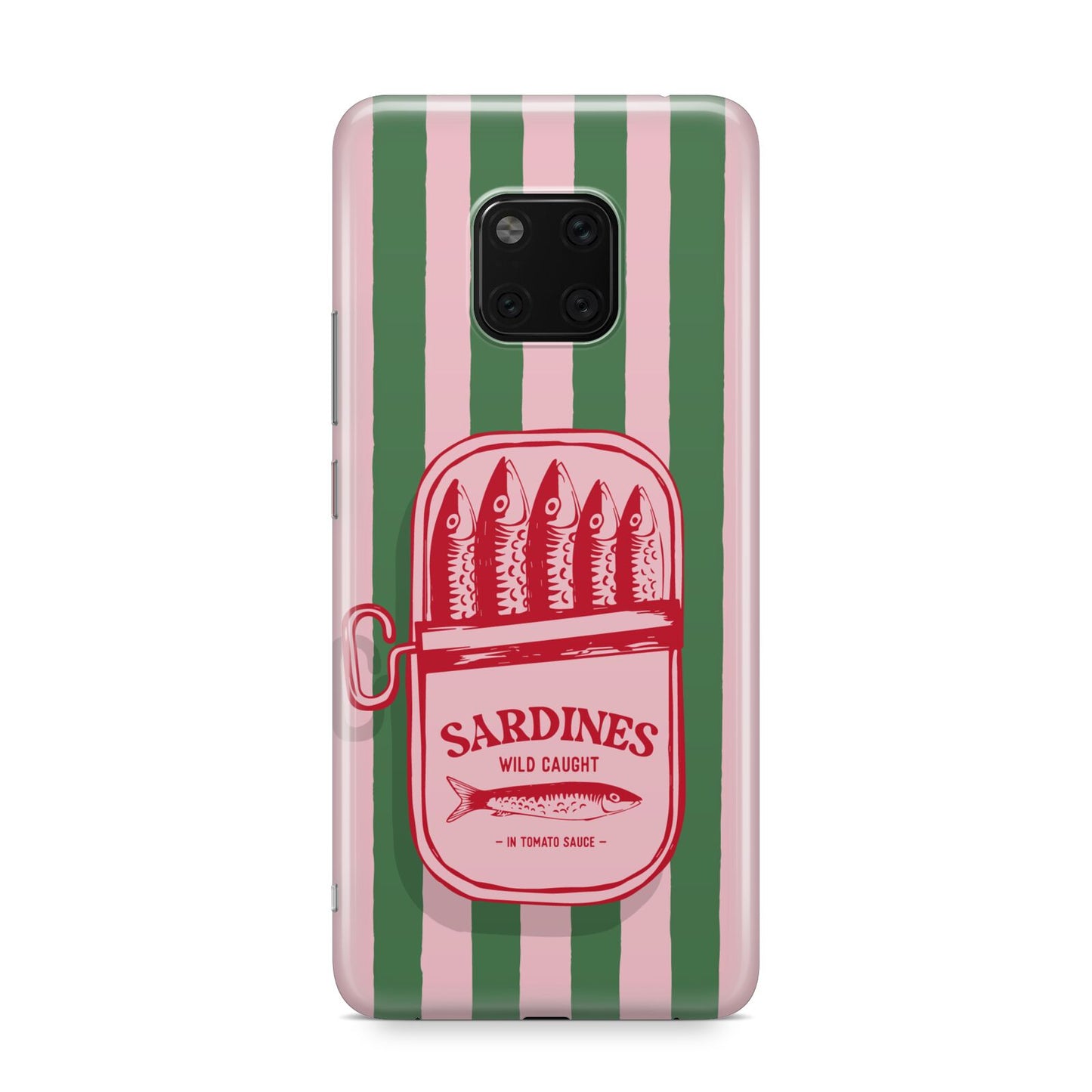 Sardine Tin Stripe Huawei Mate 20 Pro Phone Case