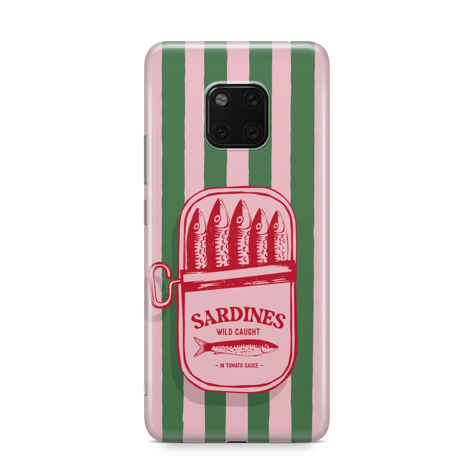 Sardine Tin Stripe Huawei Mate 20 Pro Phone Case