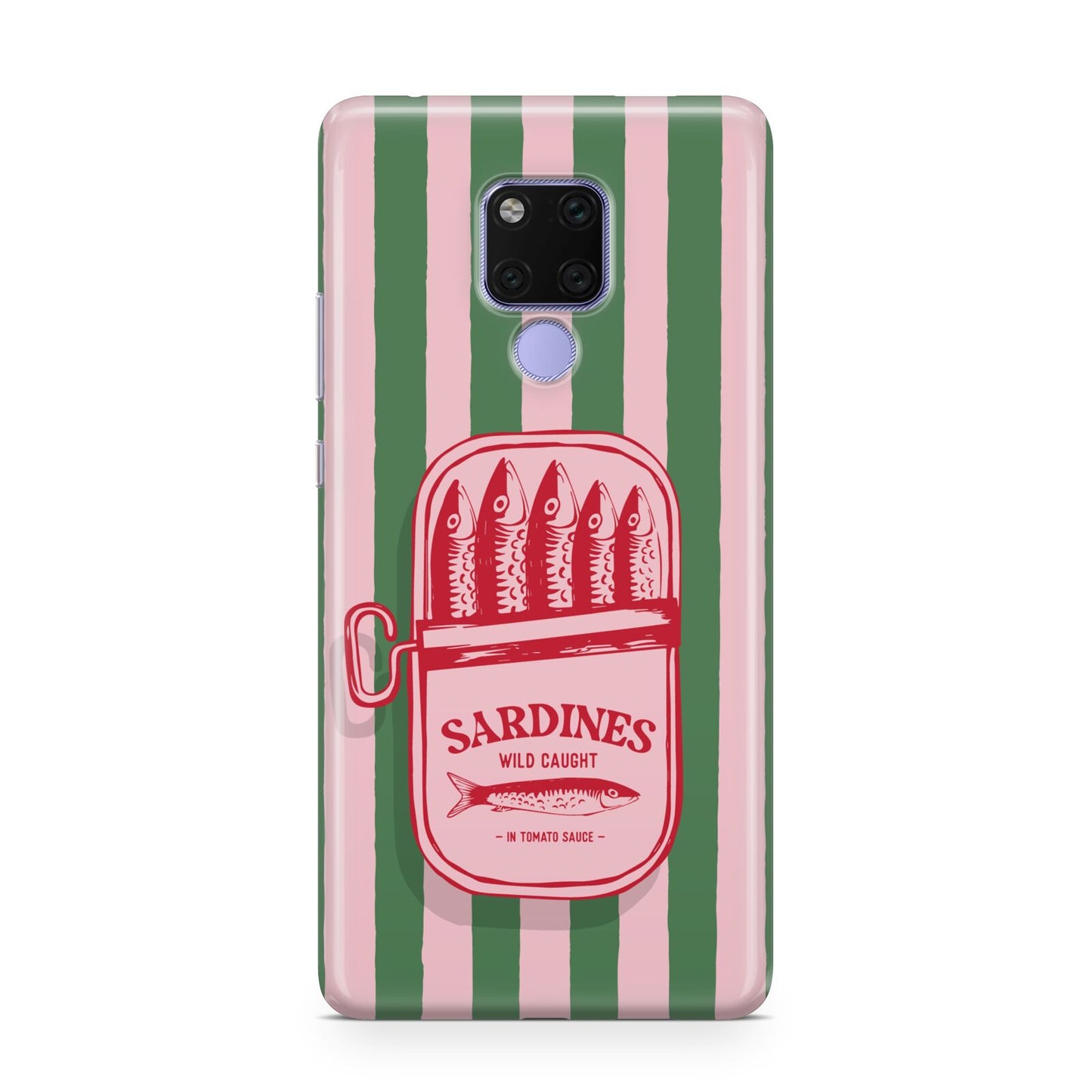 Sardine Tin Stripe Huawei Mate 20X Phone Case