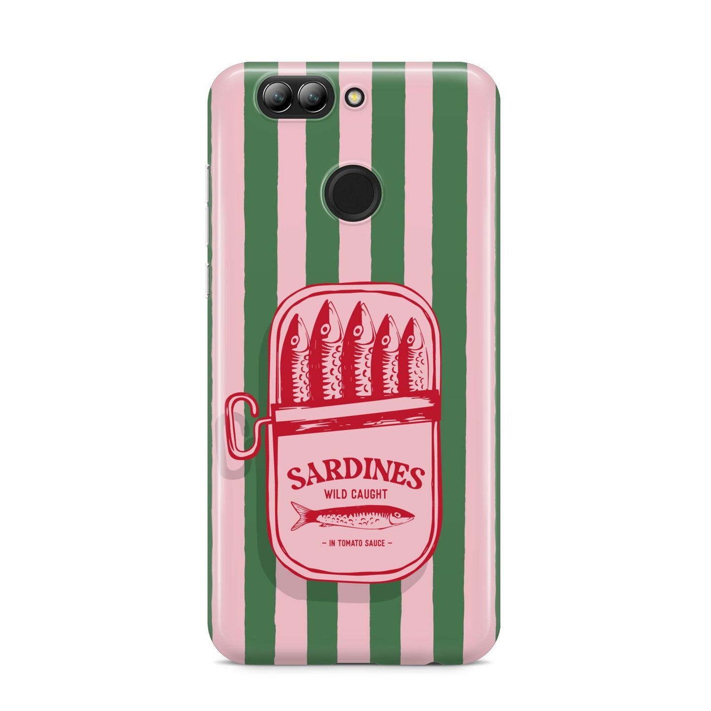 Sardine Tin Stripe Huawei Nova 2s Phone Case