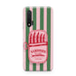 Sardine Tin Stripe Huawei Nova 6 Phone Case