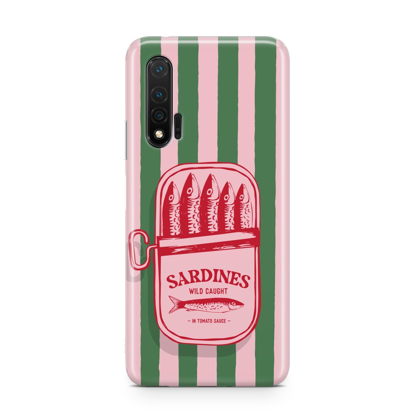 Sardine Tin Stripe Huawei Nova 6 Phone Case