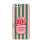 Sardine Tin Stripe Huawei P10 Phone Case