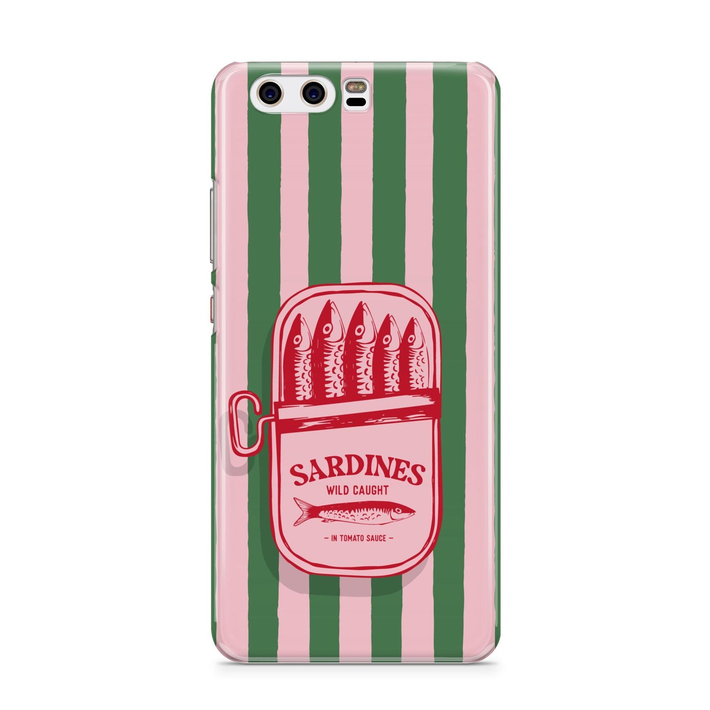 Sardine Tin Stripe Huawei P10 Phone Case