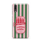 Sardine Tin Stripe Huawei P20 Phone Case