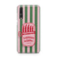 Sardine Tin Stripe Huawei P20 Pro Phone Case