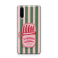 Sardine Tin Stripe Huawei P30 Phone Case
