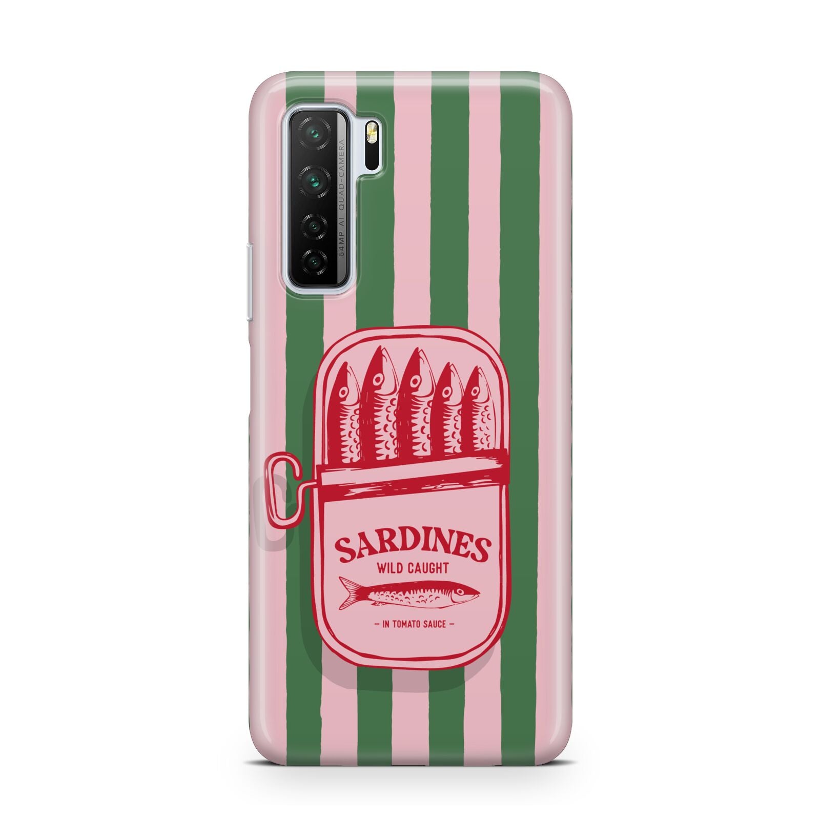 Sardine Tin Stripe Huawei P40 Lite 5G Phone Case