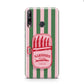 Sardine Tin Stripe Huawei P40 Lite E Phone Case