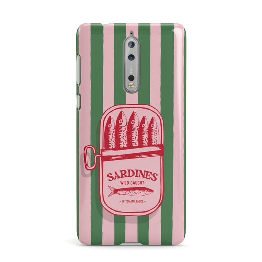 Sardine Tin Stripe Nokia Case