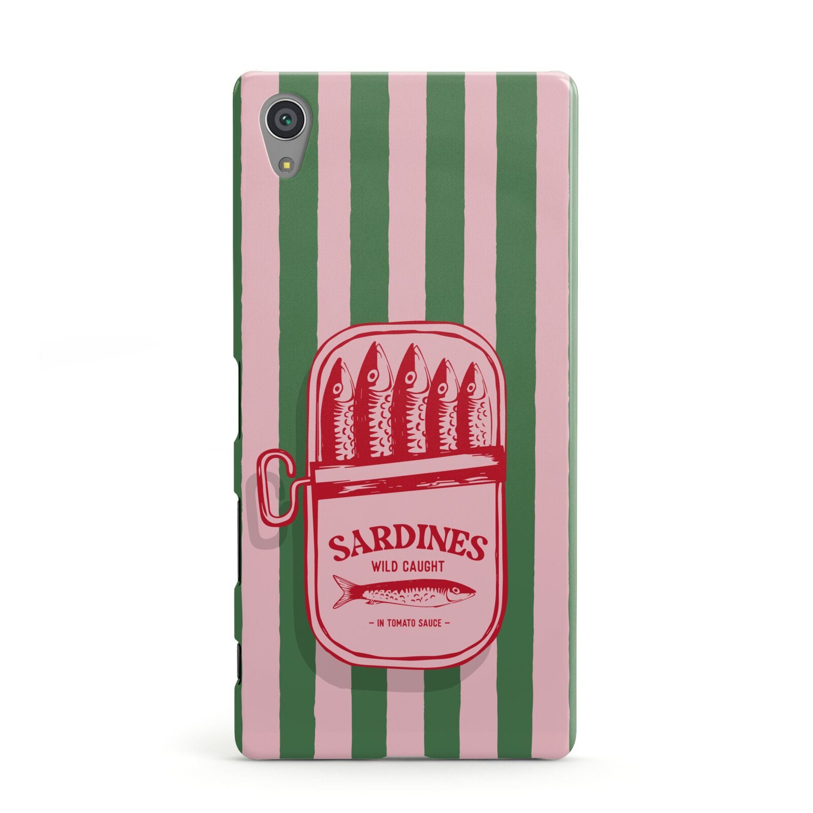 Sardine Tin Stripe Sony Xperia Case