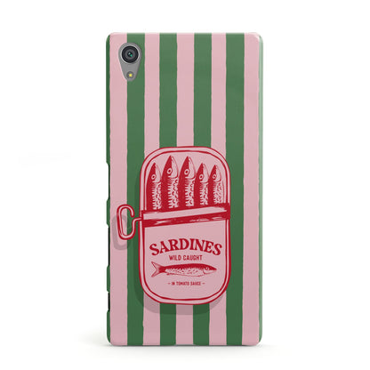 Sardine Tin Stripe Sony Xperia Case
