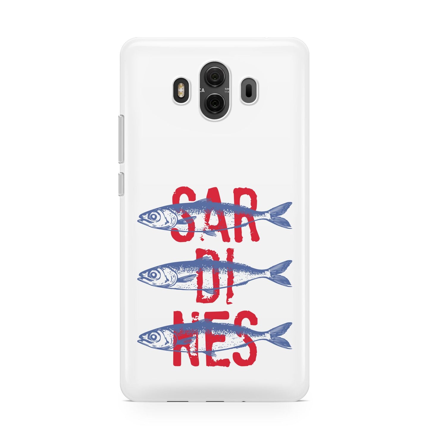 Sardines Word Art Huawei Mate 10 Protective Phone Case