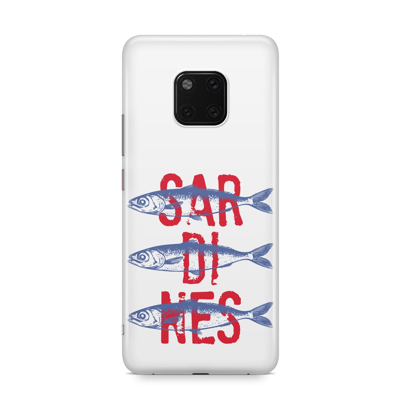 Sardines Word Art Huawei Mate 20 Pro Phone Case