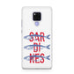 Sardines Word Art Huawei Mate 20X Phone Case