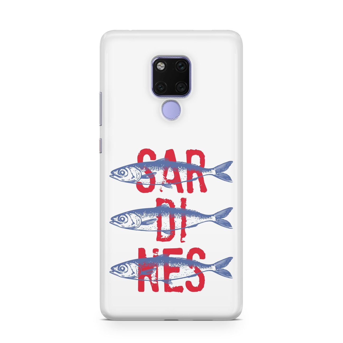 Sardines Word Art Huawei Mate 20X Phone Case