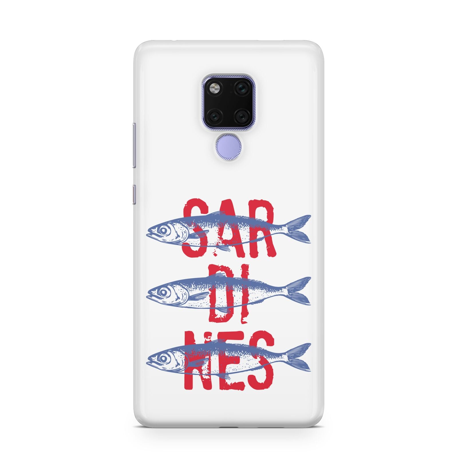 Sardines Word Art Huawei Mate 20X Phone Case