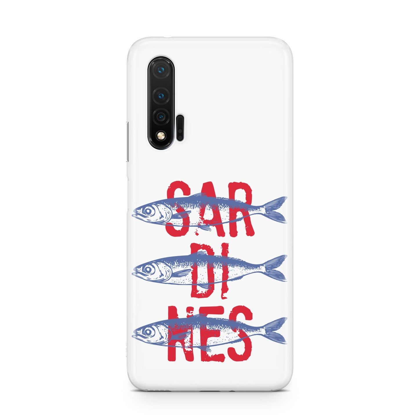Sardines Word Art Huawei Nova 6 Phone Case
