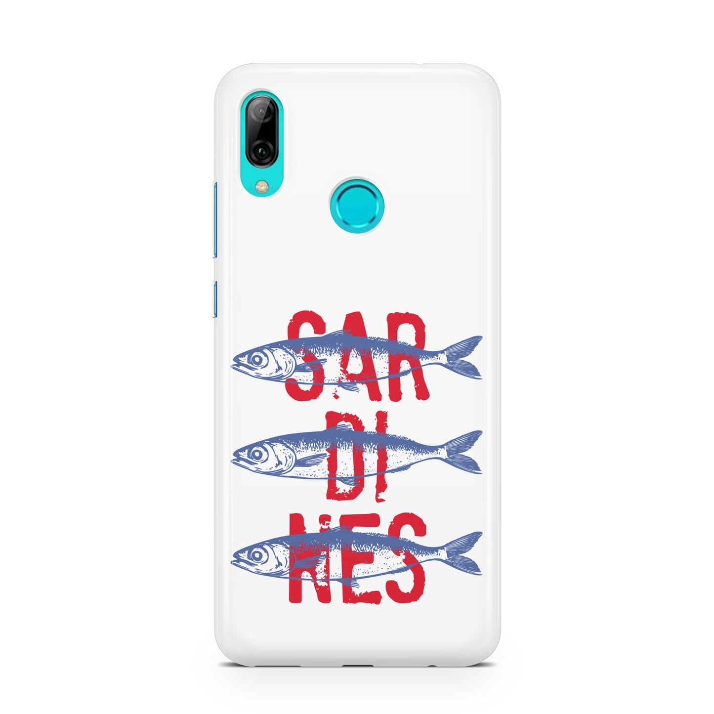 Sardines Word Art Huawei P Smart 2019 Case