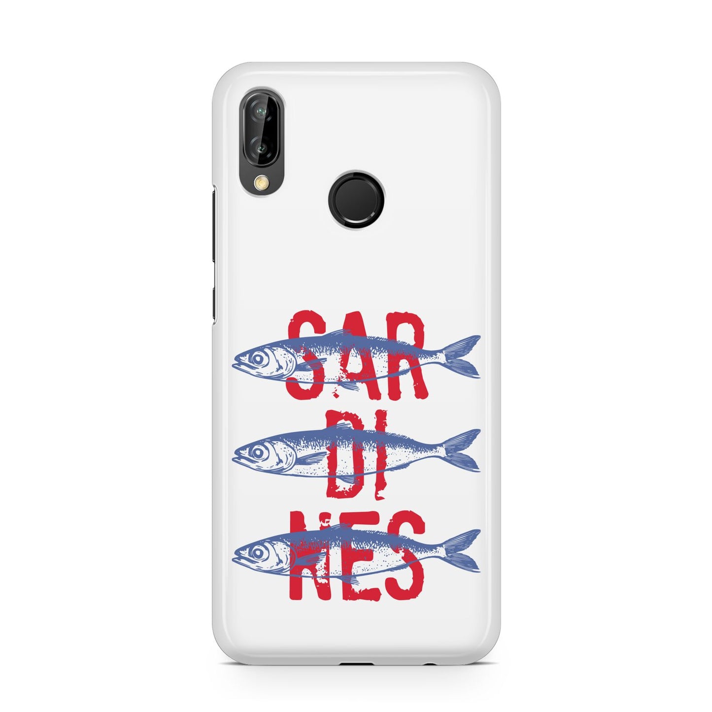 Sardines Word Art Huawei P20 Lite Phone Case