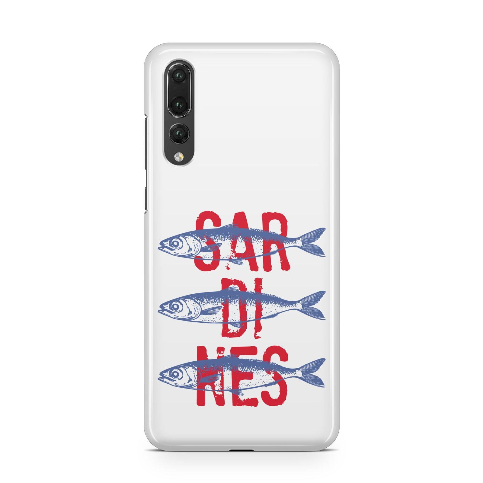Sardines Word Art Huawei P20 Pro Phone Case