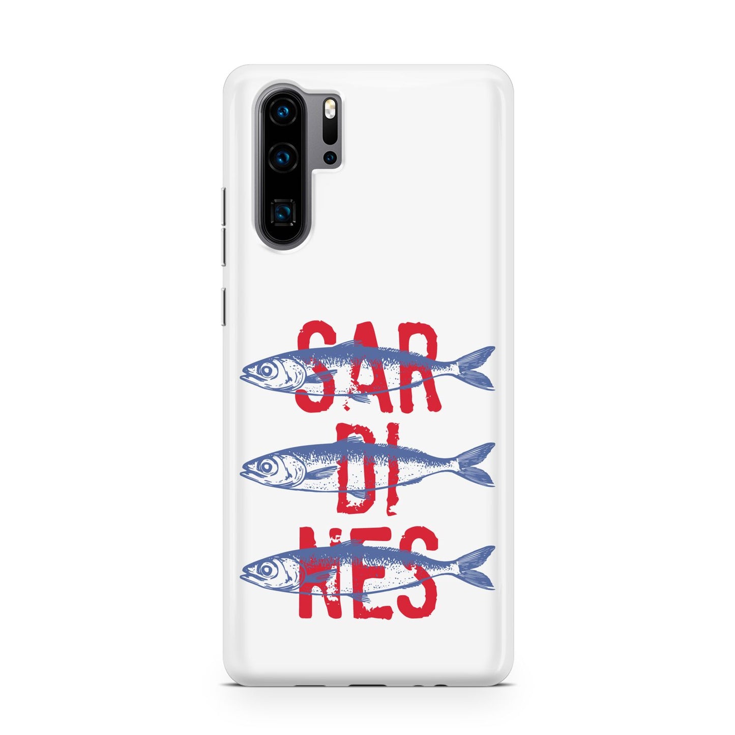 Sardines Word Art Huawei P30 Pro Phone Case