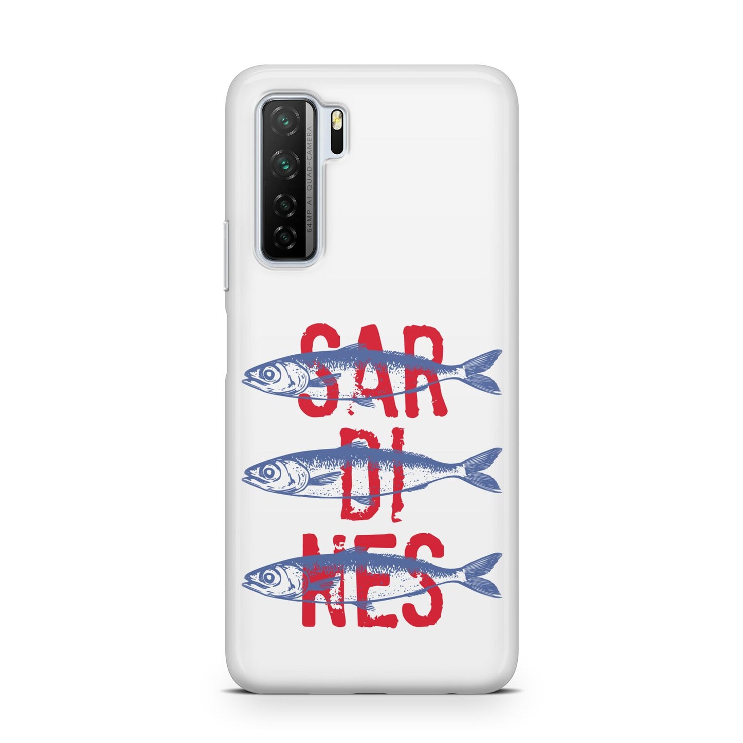 Sardines Word Art Huawei P40 Lite 5G Phone Case