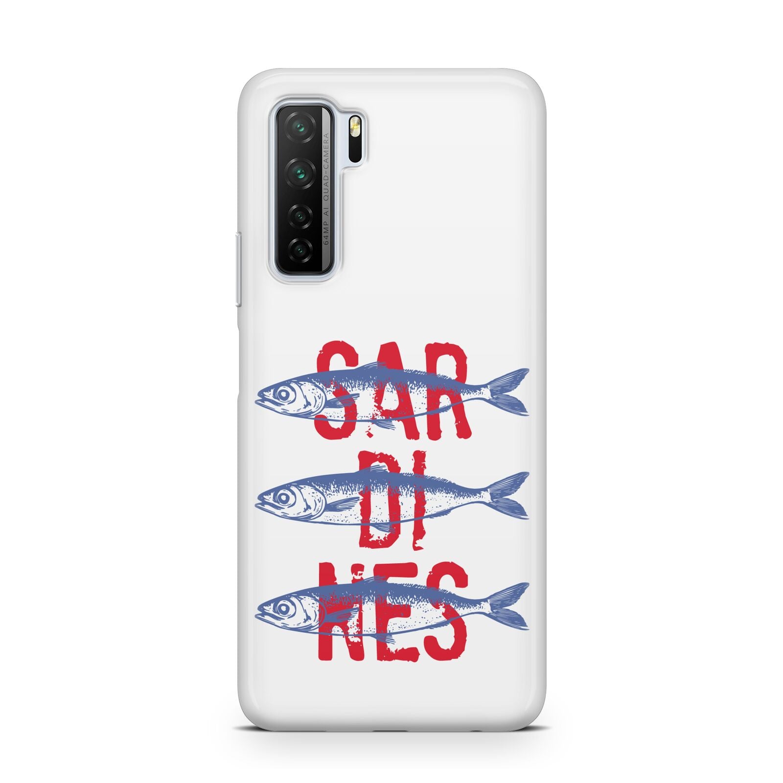 Sardines Word Art Huawei P40 Lite 5G Phone Case