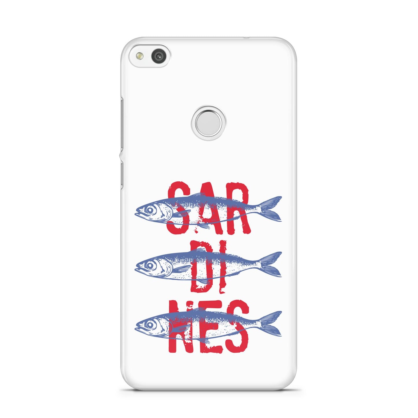 Sardines Word Art Huawei P8 Lite Case