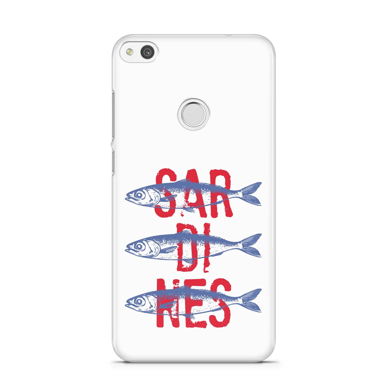 Sardines Word Art Huawei P8 Lite Case