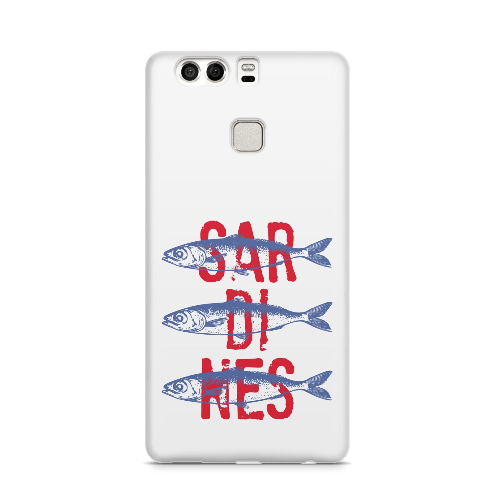 Sardines Word Art Huawei P9 Case
