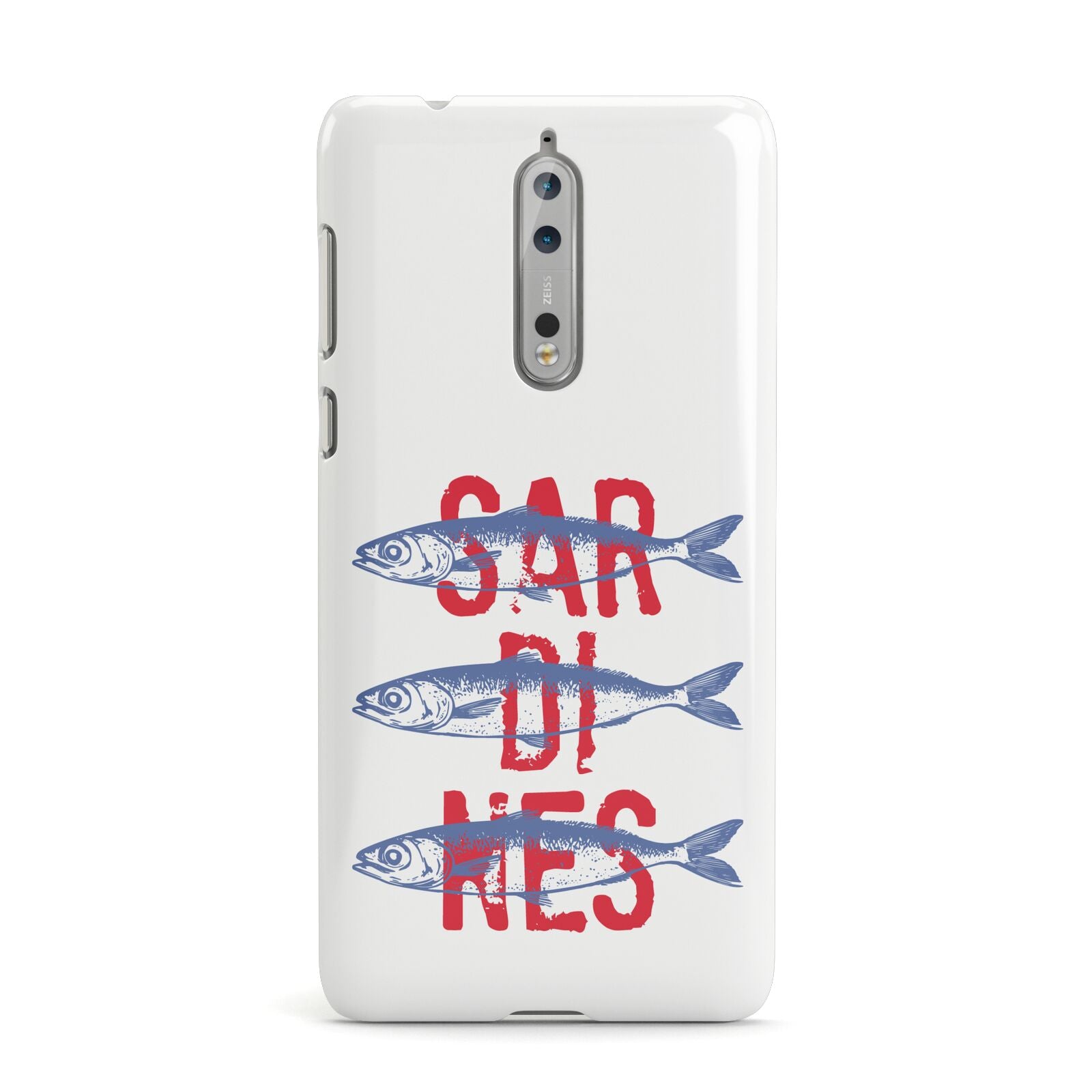 Sardines Word Art Nokia Case