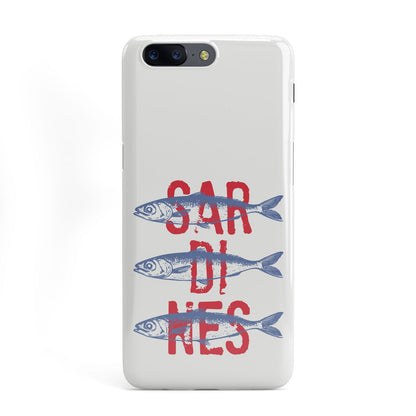 Sardines Word Art OnePlus Case