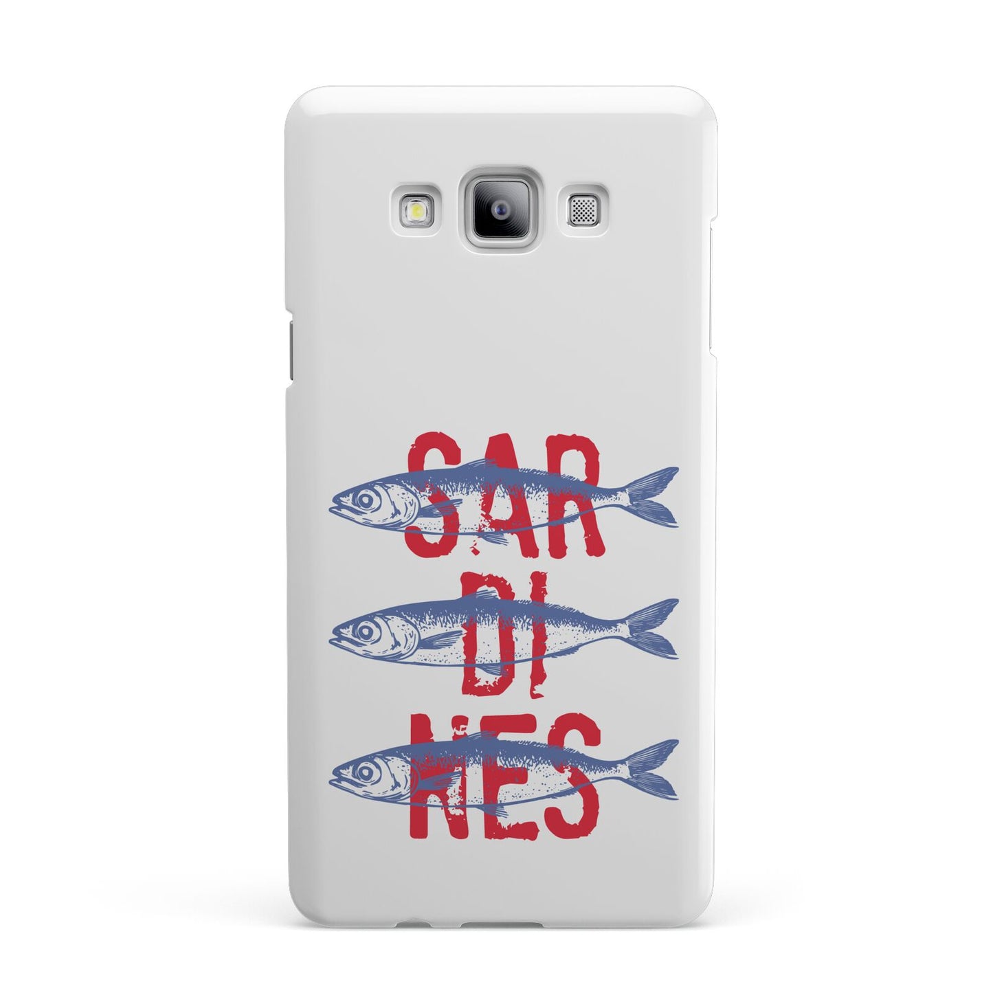 Sardines Word Art Samsung Galaxy A7 2015 Case