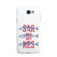 Sardines Word Art Samsung Galaxy A7 2017 Case