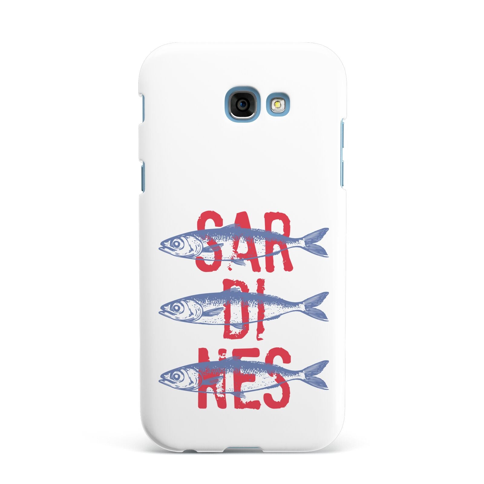 Sardines Word Art Samsung Galaxy A7 2017 Case