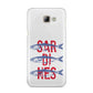 Sardines Word Art Samsung Galaxy A8 2016 Case