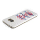 Sardines Word Art Samsung Galaxy Case Top Cutout