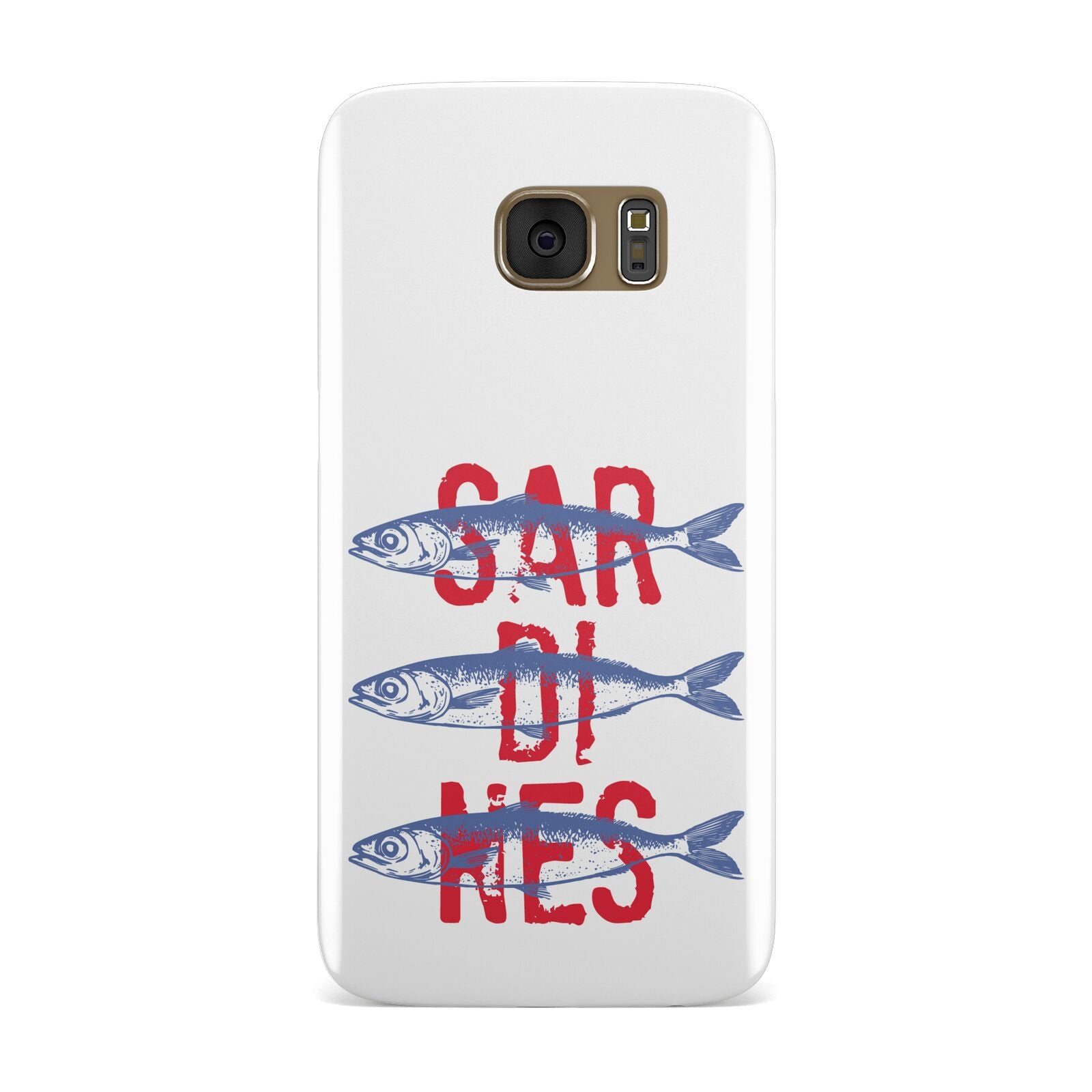 Sardines Word Art Samsung Galaxy Case