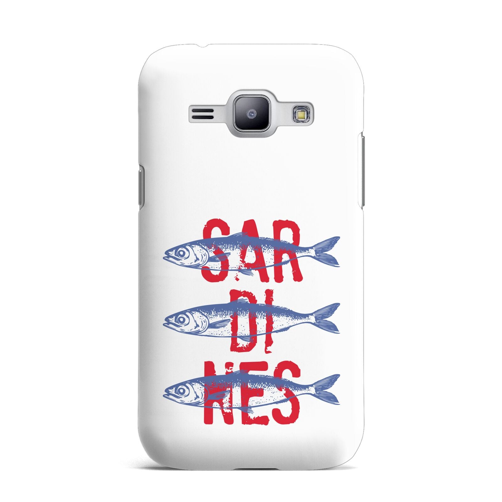 Sardines Word Art Samsung Galaxy J1 2015 Case