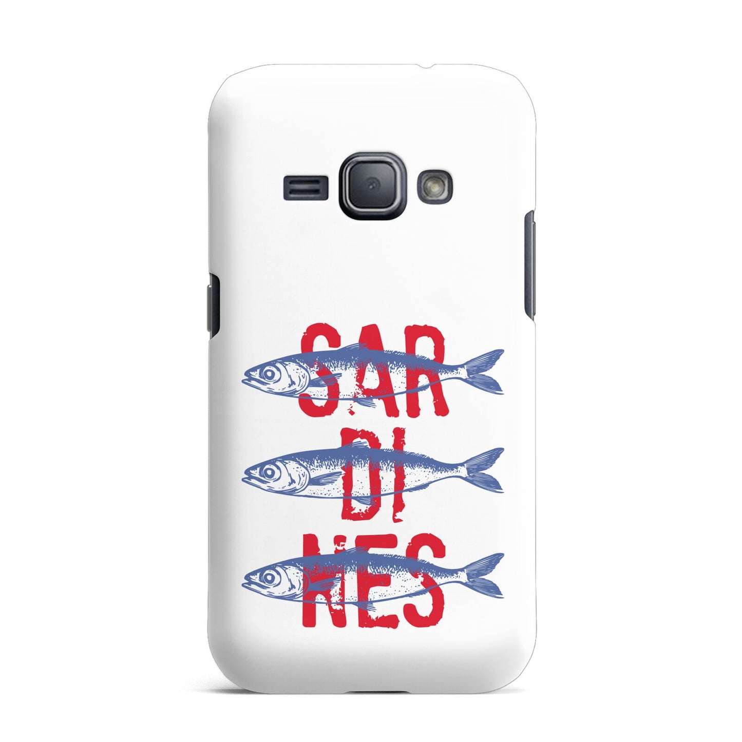 Sardines Word Art Samsung Galaxy J1 2016 Case