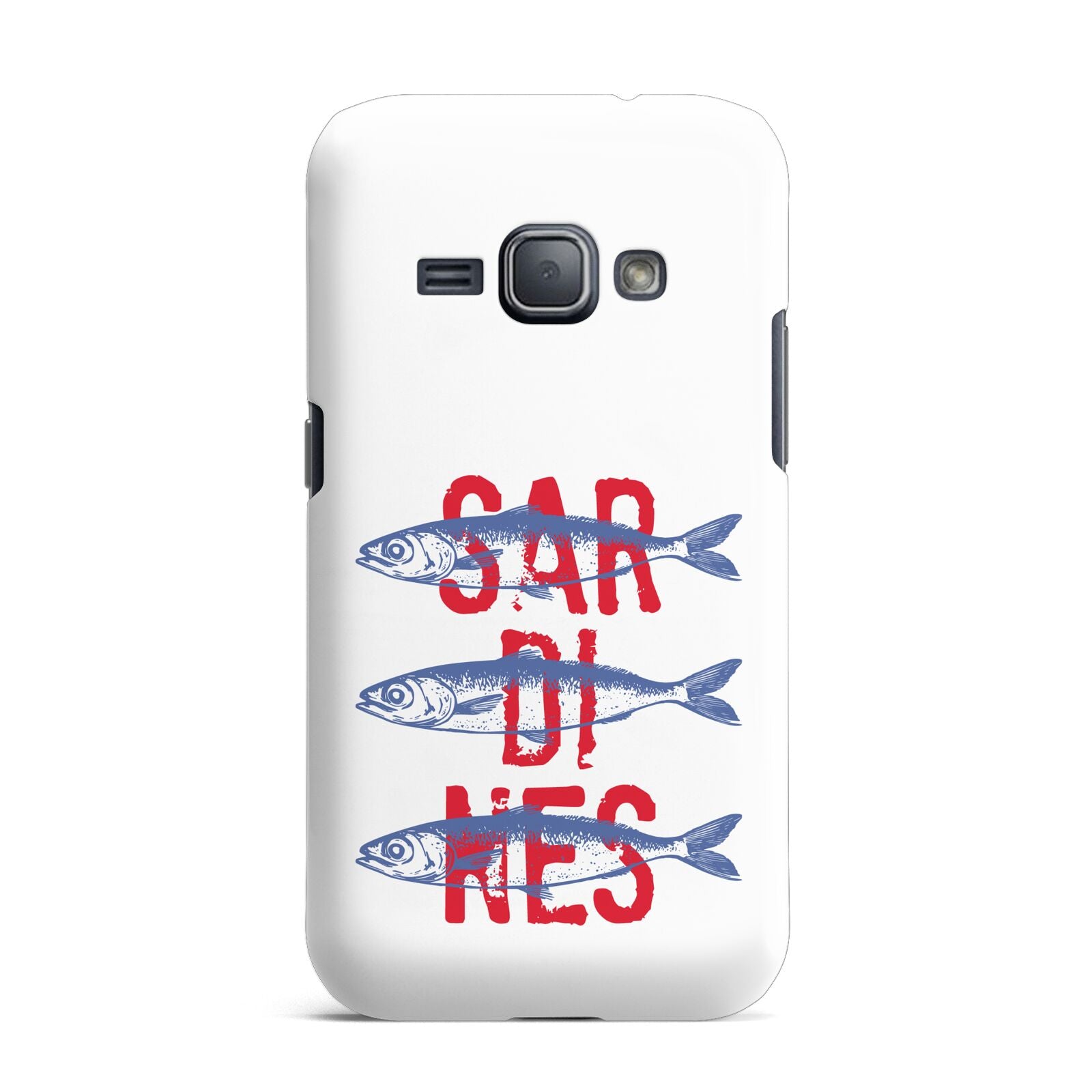 Sardines Word Art Samsung Galaxy J1 2016 Case