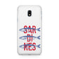 Sardines Word Art Samsung Galaxy J3 2017 Case